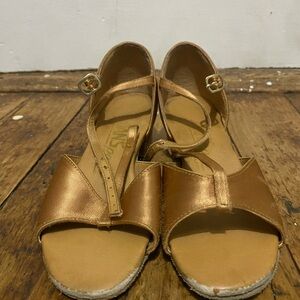 Ballroom Bronze Heel